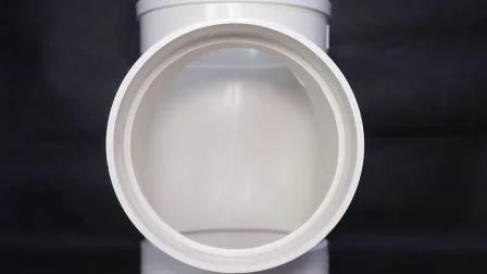 白い 75*2.3 ミリメートル 90 度角度 PVC 排水システム パイプ